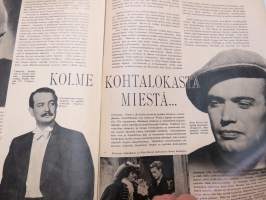 Elokuva-Aitta 1944 nr 6, Kansikuva Grethe Holmer, Leif Wager kotioloissaan, Gösta Ekman, Ansa Ikonen, Tauno Palo, Kotoa ja kaukaa -palsta ym. -movie magazine