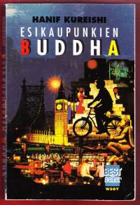 Esikaupunkien Buddha, 1994. 3.p. Teos on iloisen kirjava taideteos: perhesuhteet,rakastuminen ja uskonto,luokkaerot,ennakkoluulot ja rasismi.