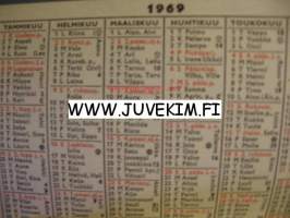 Kunnallismiehen kalenteri 1969