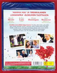 Mennään naimisiin, 2011. Romanttinen komedia myötä- ja vastoinkäymisistä. Mandy Moore, Kellan Lutz , Alison Hannigan, Jane Seymour