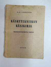 Käskytekniikan käsikirja reserviupseereita varten - Pataljoonan, komppanian ja joukkueen puuitteissa -finnish army manual