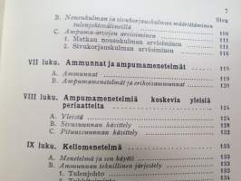 Laivatykistön ampumaohjesääntö - Meri- ja maa-ammunta (LTAO I) 1948 -Finnish Navy gun action manual