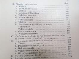 Laivatykistön ampumaohjesääntö - Meri- ja maa-ammunta (LTAO I) 1948 -Finnish Navy gun action manual