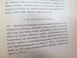 Laivatykistön ampumaohjesääntö - Meri- ja maa-ammunta (LTAO I) 1948 -Finnish Navy gun action manual