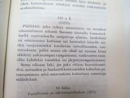 Sotilasoikeudenhoitoa koskevia säädöksiä (SRL, SKA ja STL) -Finnish military manual regarding special laws