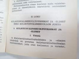 Kuljetusvälinehuolto-ohjesääntö (Kväl HO) -Finnish army transport device service manual