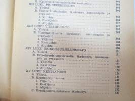 Kenttäohjesääntö (KO III) 1957 -finnish army field manual