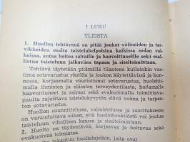 Kenttäohjesääntö (KO III) 1957 -finnish army field manual