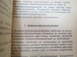 Kenttäohjesääntö (KO III) 1957 -finnish army field manual