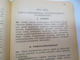 Kenttäohjesääntö (KO III) 1957 -finnish army field manual