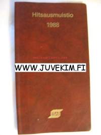 Hitsausmuistio 1988