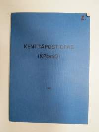 Kenttäpostiopas (KPostiO) 1983 -Finnish army field post manual