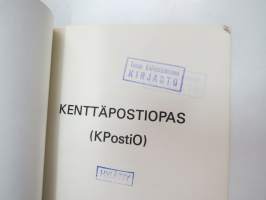 Kenttäpostiopas (KPostiO) 1983 -Finnish army field post manual