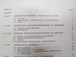 Kenttäpostiopas (KPostiO) 1983 -Finnish army field post manual