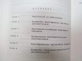 Kenttäpostiopas (KPostiO) 1983 -Finnish army field post manual
