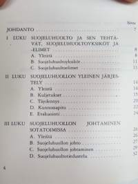 Suojeluhuolto-ohjesääntö (SluhO) 1977 -finnish army rules for chemical etc. threats
