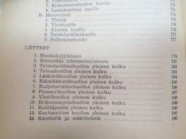 Kenttäohjesääntö (KO III) 1957 -finnish army field manual