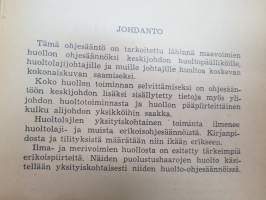 Kenttäohjesääntö (KO III) 1957 -finnish army field manual