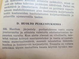 Kenttäohjesääntö (KO III) 1957 -finnish army field manual