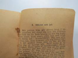 Soldatens psalmbok 1920 -Finnish army hymnbook for soldiers, in swedish