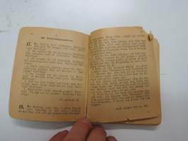 Soldatens psalmbok 1920 -Finnish army hymnbook for soldiers, in swedish