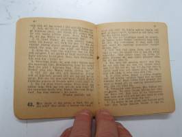 Soldatens psalmbok 1920 -Finnish army hymnbook for soldiers, in swedish