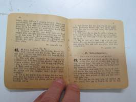 Soldatens psalmbok 1920 -Finnish army hymnbook for soldiers, in swedish