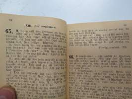 Soldatens psalmbok 1920 -Finnish army hymnbook for soldiers, in swedish