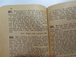 Soldatens psalmbok 1920 -Finnish army hymnbook for soldiers, in swedish