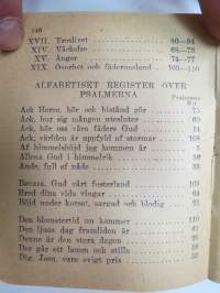 Soldatens psalmbok 1920 -Finnish army hymnbook for soldiers, in swedish