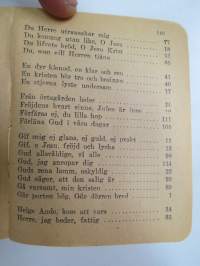 Soldatens psalmbok 1920 -Finnish army hymnbook for soldiers, in swedish