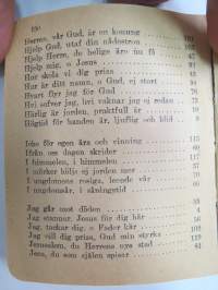 Soldatens psalmbok 1920 -Finnish army hymnbook for soldiers, in swedish