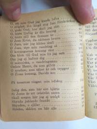 Soldatens psalmbok 1920 -Finnish army hymnbook for soldiers, in swedish