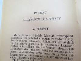 Liikenne- ja kuljetusohjesääntö  I osa (LKO I) - Tieliikenne ja -kuljetukset 1959 -Finnish army transport manual, road transports