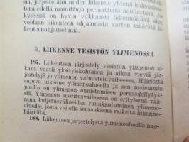 Liikenne- ja kuljetusohjesääntö  I osa (LKO I) - Tieliikenne ja -kuljetukset 1959 -Finnish army transport manual, road transports