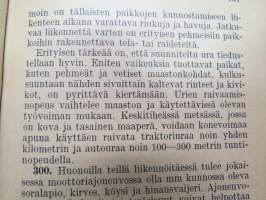 Liikenne- ja kuljetusohjesääntö  I osa (LKO I) - Tieliikenne ja -kuljetukset 1959 -Finnish army transport manual, road transports