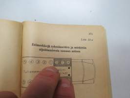 Liikenne- ja kuljetusohjesääntö  I osa (LKO I) - Tieliikenne ja -kuljetukset 1959 -Finnish army transport manual, road transports