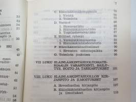 Eläinlääkintähuolto-ohjesääntö (EllääkHO) 1960 -Finnish army manual, animal care