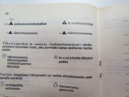 Lyhenteet ja taktilliset merkit (LTM) 1977 -Finnish army tactical sign &amp; letter shortenings guide