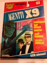 Hamsteri  sarjakirja   Agentti X) n.o 63 P. 1981