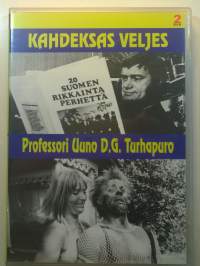 Kahdeksas Veljes &amp; Professori Uuno D.G. Turhapuro 2 disc DVD - elokuva