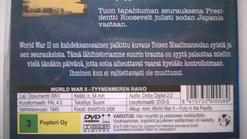 World war II - Tyynenmeren raivo  DVD - elokuva