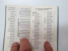 Urheilukalenteri 1964-65 Almanakka / kalenteri -calendar