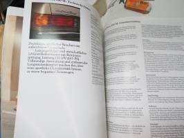 Mercedes-Benz 280 SL, 380 SL, 500 SL 1985 -myyntiesite / brochure