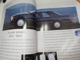 Das Personenwagenprogramm von Mercedes-Benz Modellprogramm 1993 -myyntiesite / brochure
