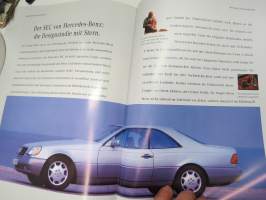 Das Personenwagenprogramm von Mercedes-Benz Modellprogramm 1993 -myyntiesite / brochure