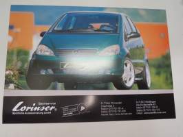 Mercedes-Benz A-Klasse -myyntiesite / brochure