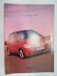 Mercedes-Benz The new A-class 1998 -myyntiesite / brochure