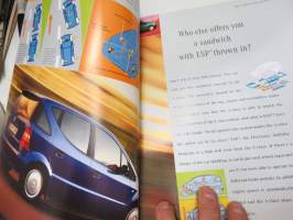 Mercedes-Benz The new A-class 1998 -myyntiesite / brochure