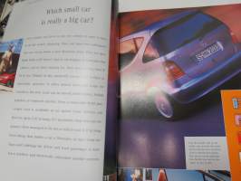 Mercedes-Benz The new A-class 1998 -myyntiesite / brochure
